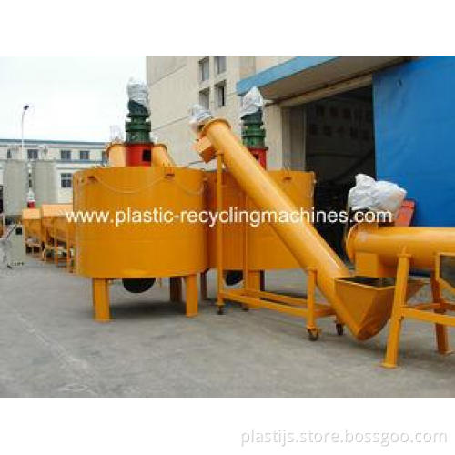 Stainless Steel Waste Plastic Recycling Machine PET Bottle